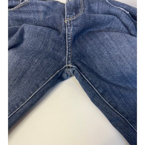 PAIGE Verdugo Ultra Skinny Jeans Women Size 26 Blue Distressed Ripped - Picture 8 of 9